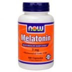 NOW-Melatonin 3 mg 60caps