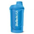 BioTech-Shaker Wave Blue 600ml. BioTech-Shaker Wave Blue 600ml.
